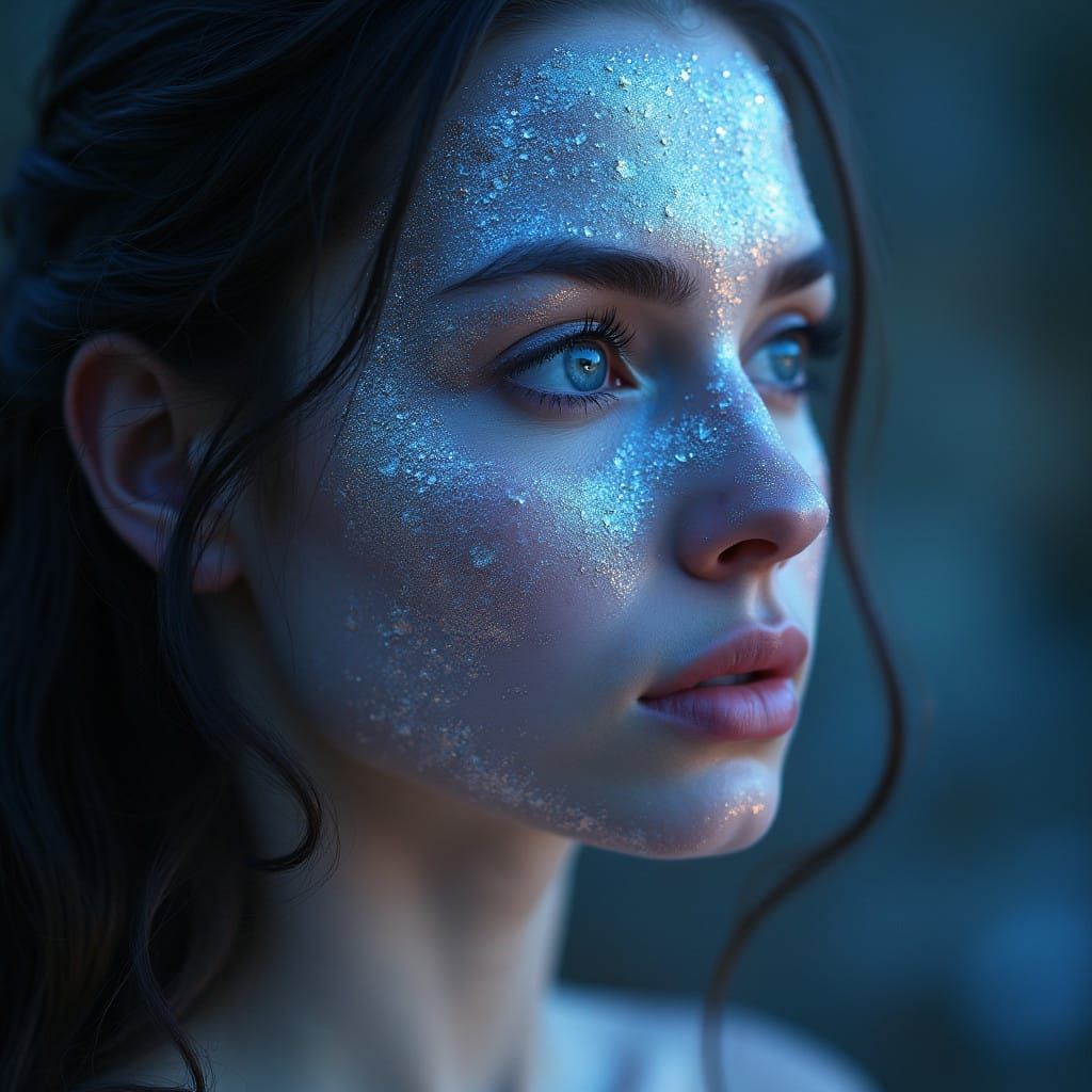 Ethereal Fae Queen Under Starlight