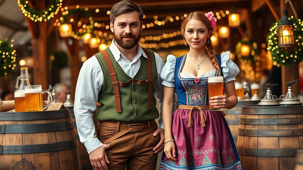 Oktoberfest couple