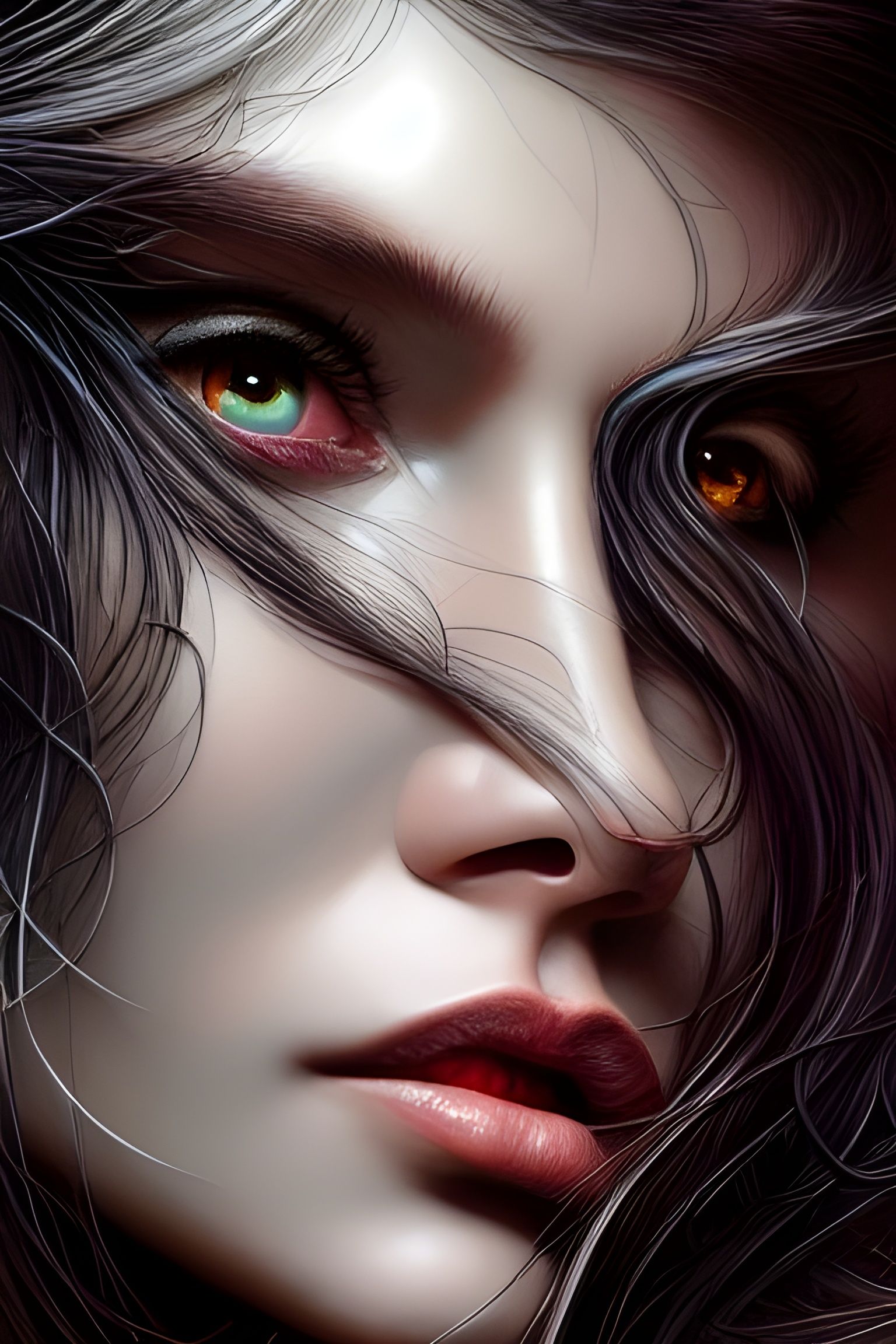 Intricate Scenic Artwork in Rich Colors