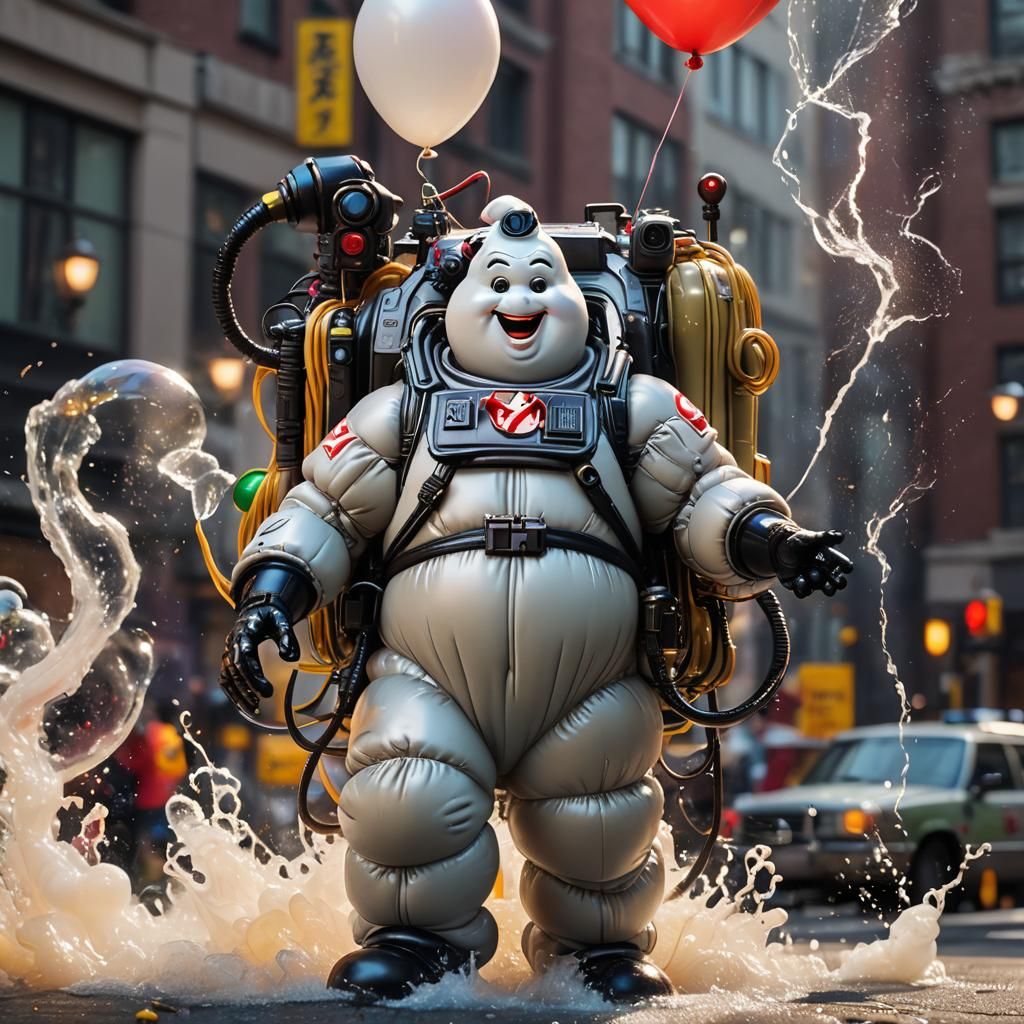 Ghostbusters, Michelin, balloon figure