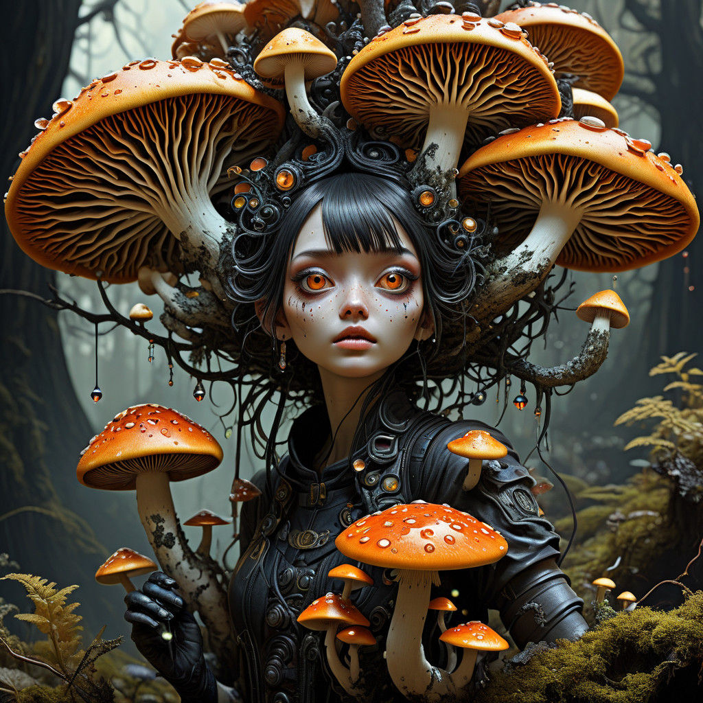 Fungi Girl 15555