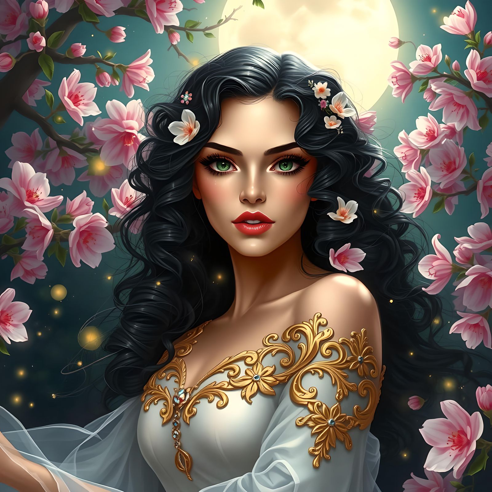 Nonsense Prompt Generates Abstract AI Image