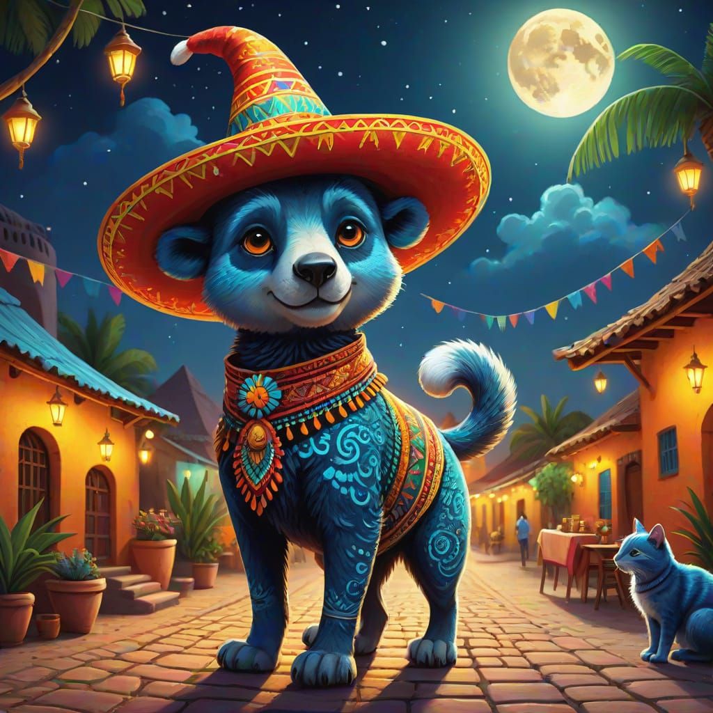 Dancing Animals Fiesta: Latin American Digital Art