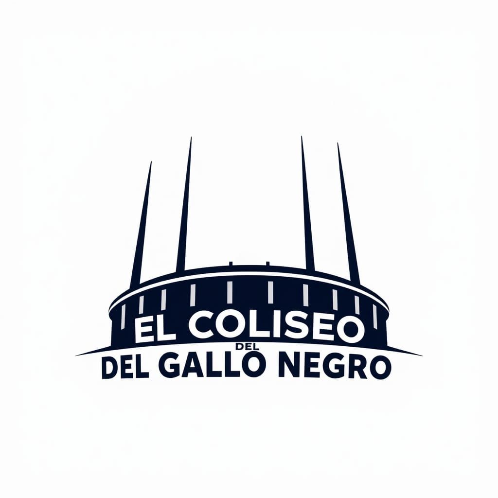 Minimalist Logo for Football Fan Zone in Geometric Style