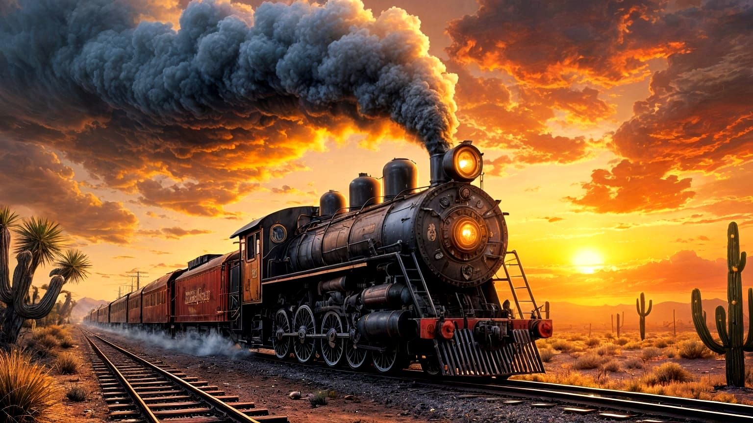Sunrise Locomotive