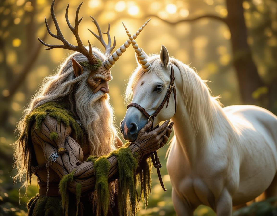 The tree guardian and the white wonder