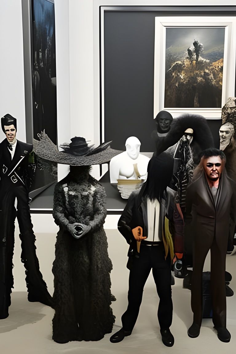 Surreal Art Store Chaos: Stop-Motion Dark Art