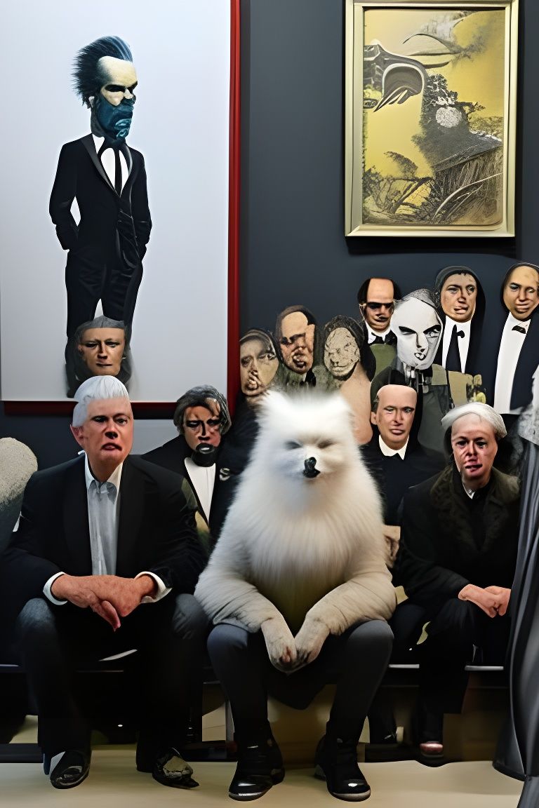 Surreal Stopmotion Art Store at Night