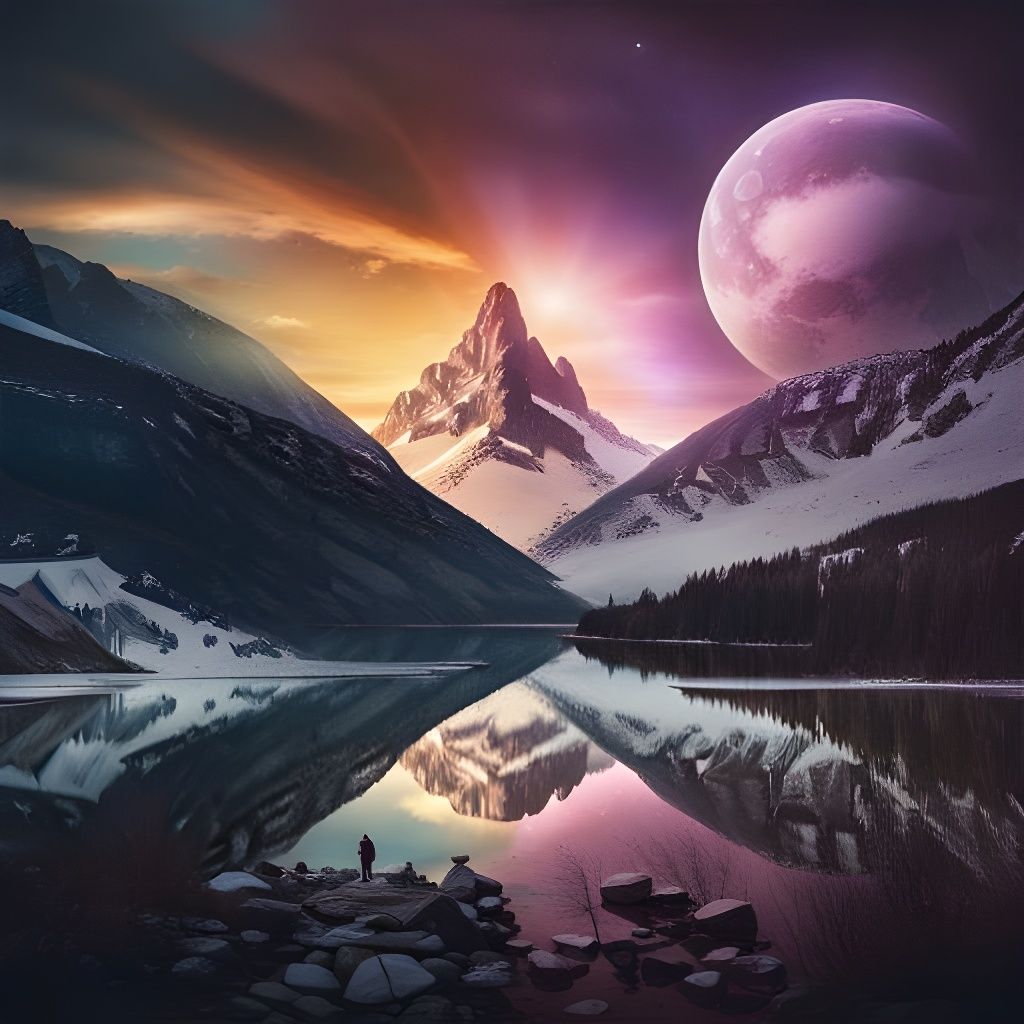 AI Interpretation of a Minimalist Prompt