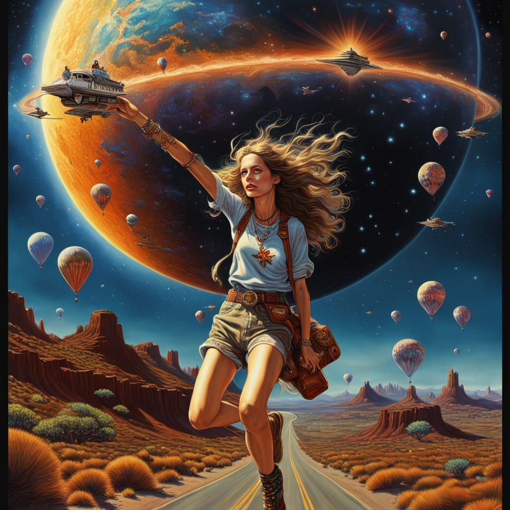 Woman star chaser