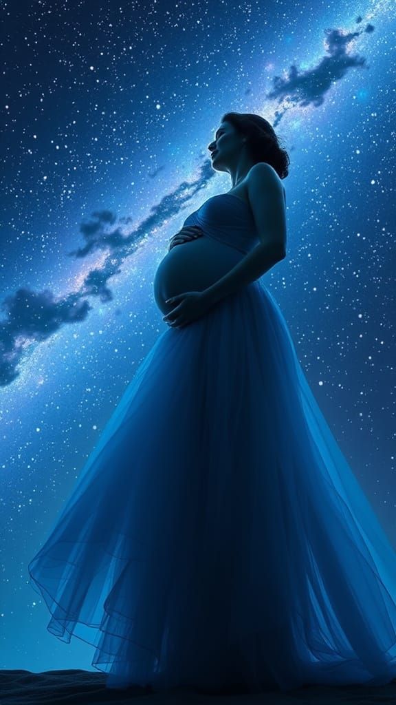 Whimsical Celestial Ballerina