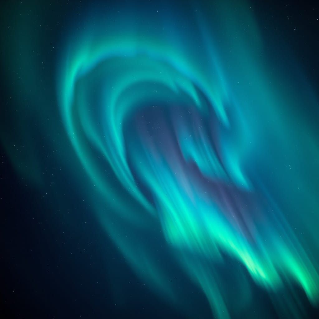 Surreal Aurora Borealis in Hyperrealistic Splendor