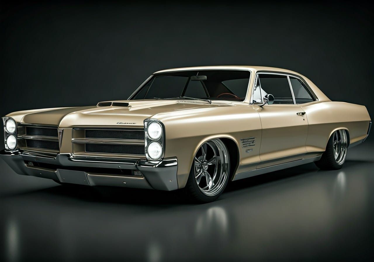 Sleek 1965 Pontiac Bonneville Restomod