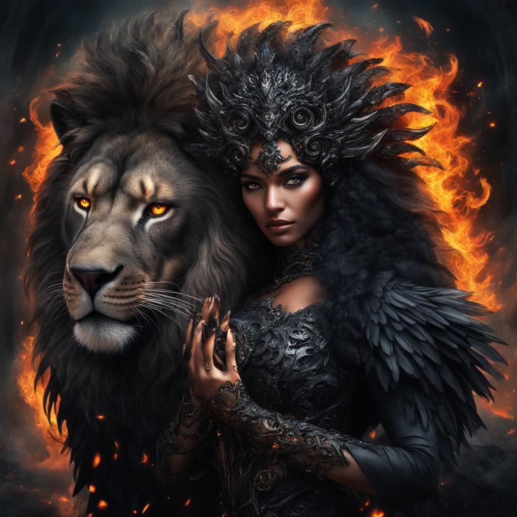 "Shedevil" Queen Ember With The Elemental Power Of Fire