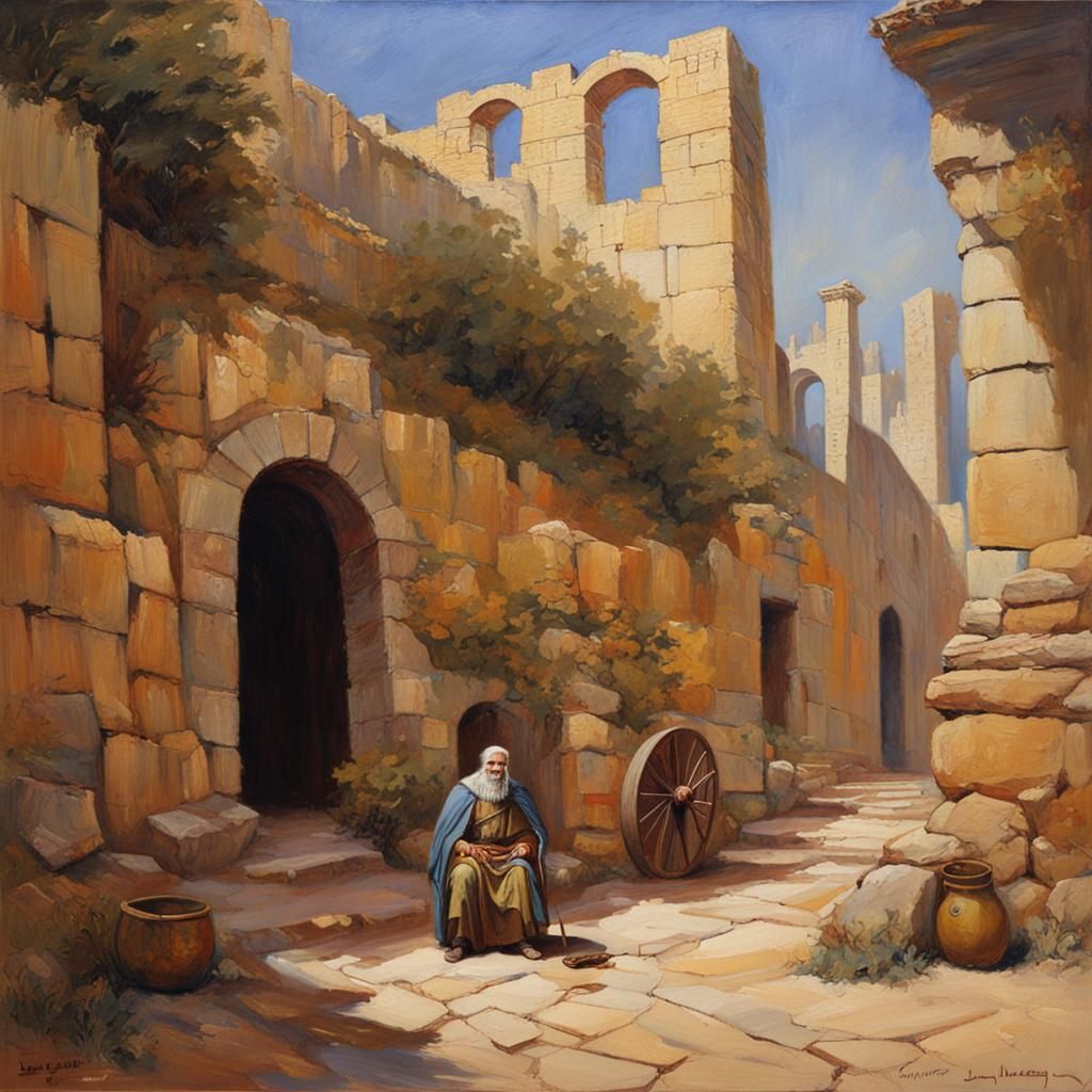 Caprittanius in Detailed Oil Painting Style