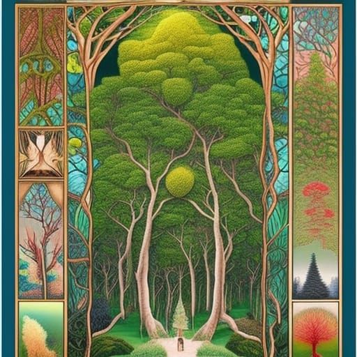 Intricate Forest: Loneliness in Warped Perspective