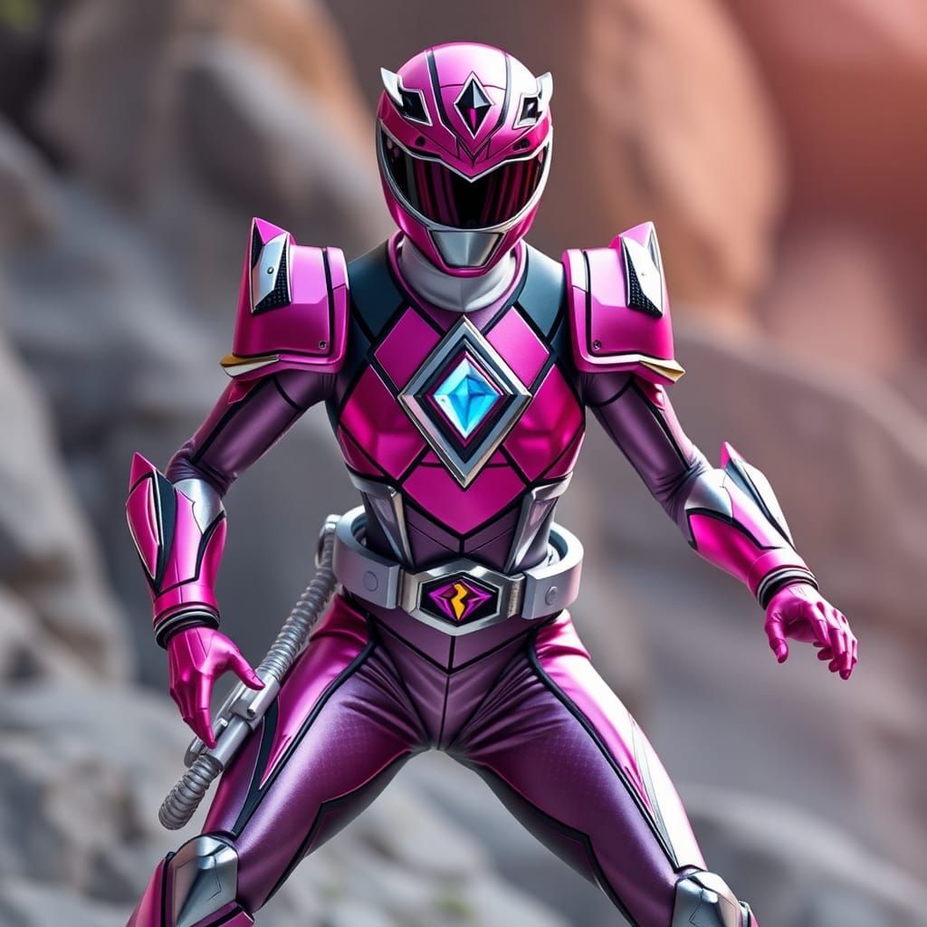 Power Ranger Pink Jewel Rider
