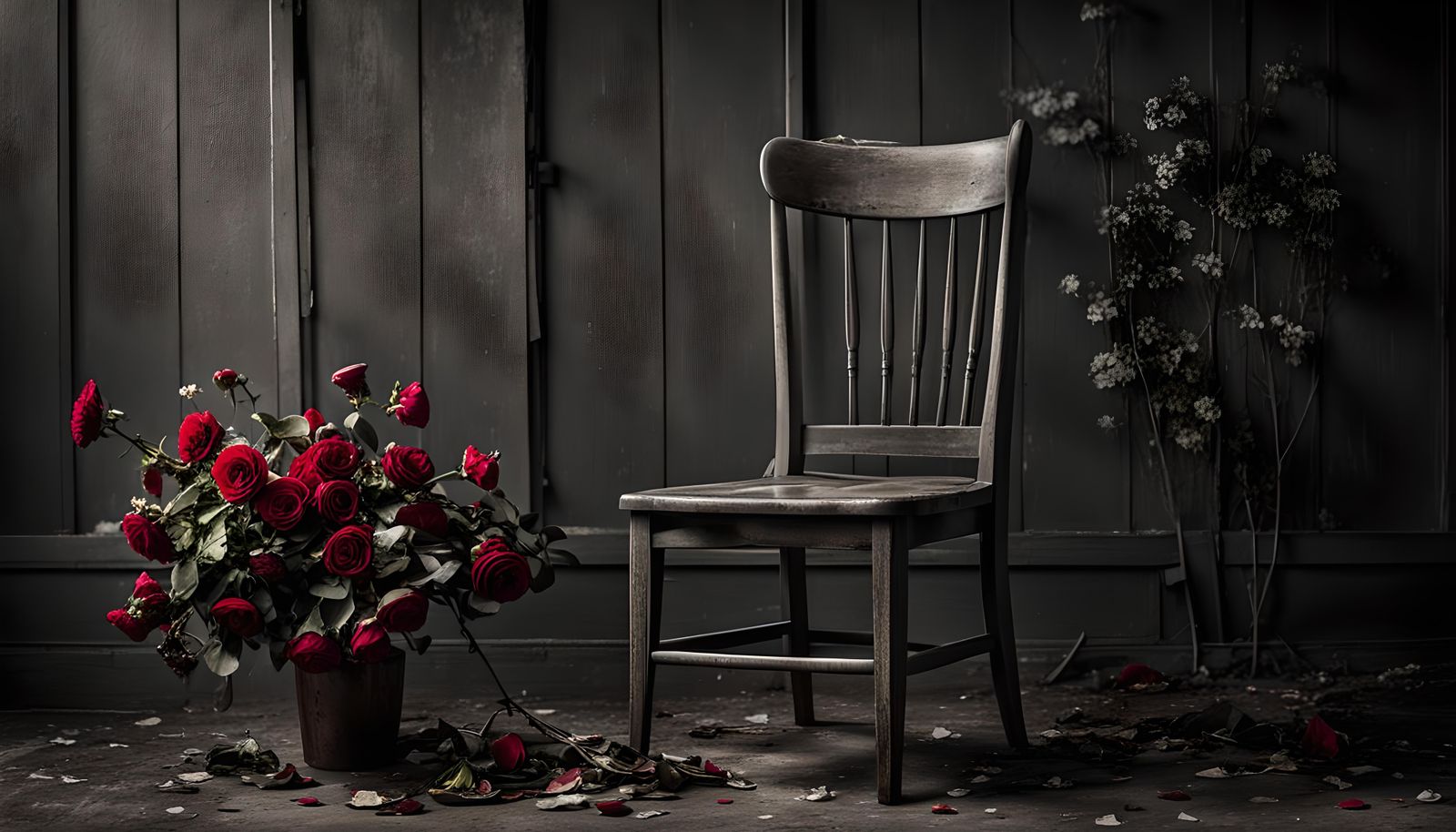 Heartbreak in Hyperrealistic Photorealistic Digital Art