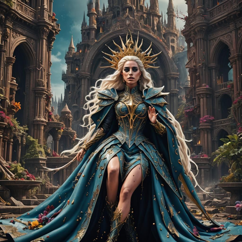 Lady Gaga: Detailed Matte Painting in Unreal Engine