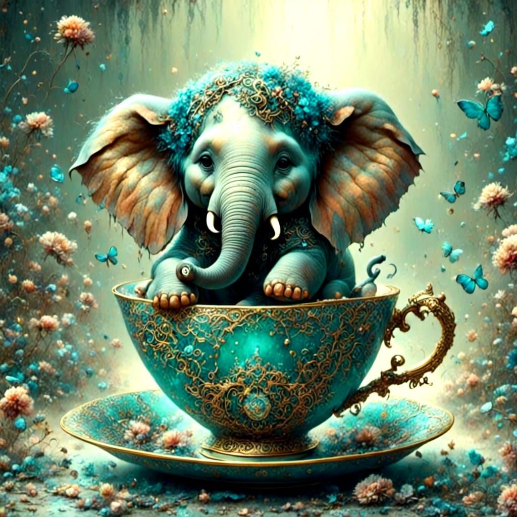 Elephant In Teacup