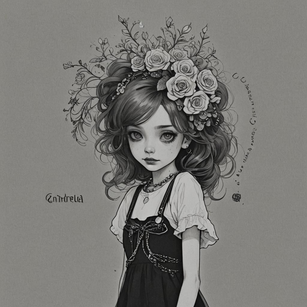 Lifelike Cinderella AI Generated Image