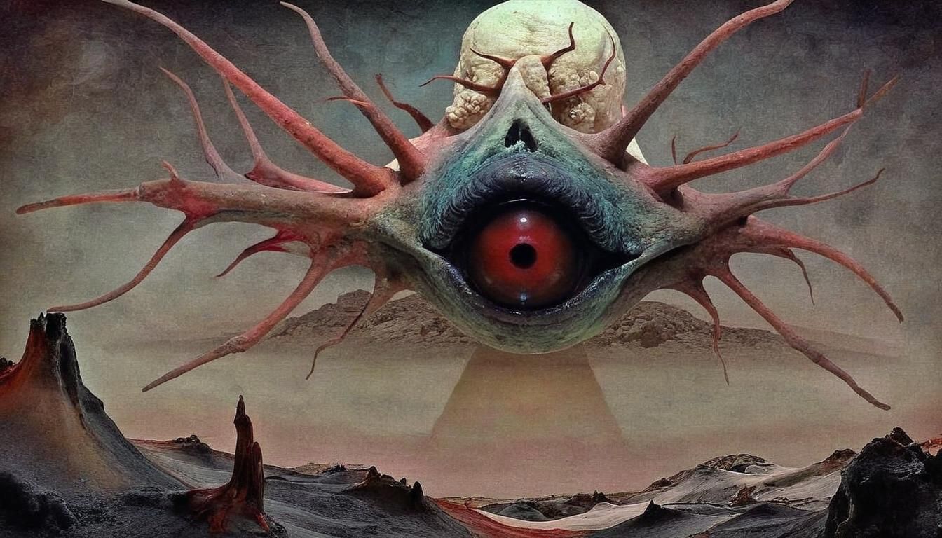 Surreal Visions of Death in Mixed Media