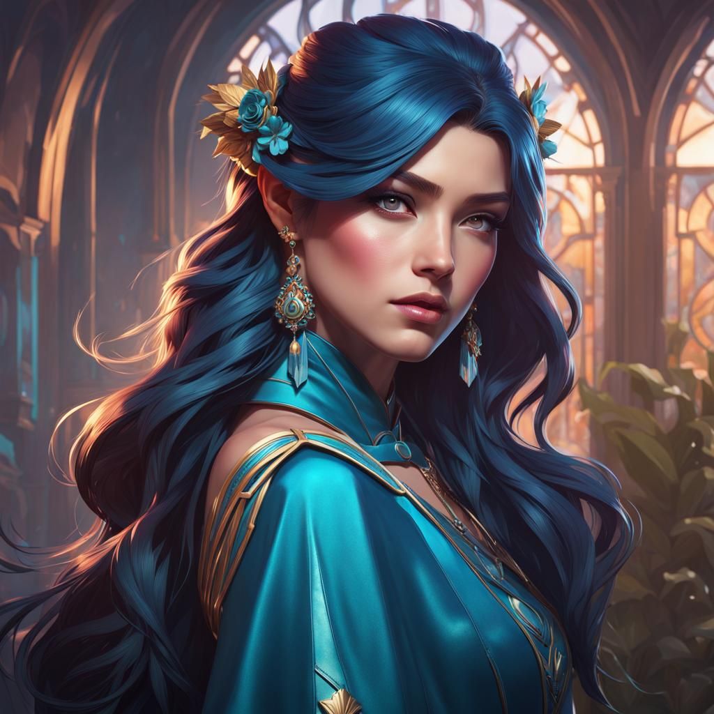 Sonata Dusk Portrait in Dynamic Lighting