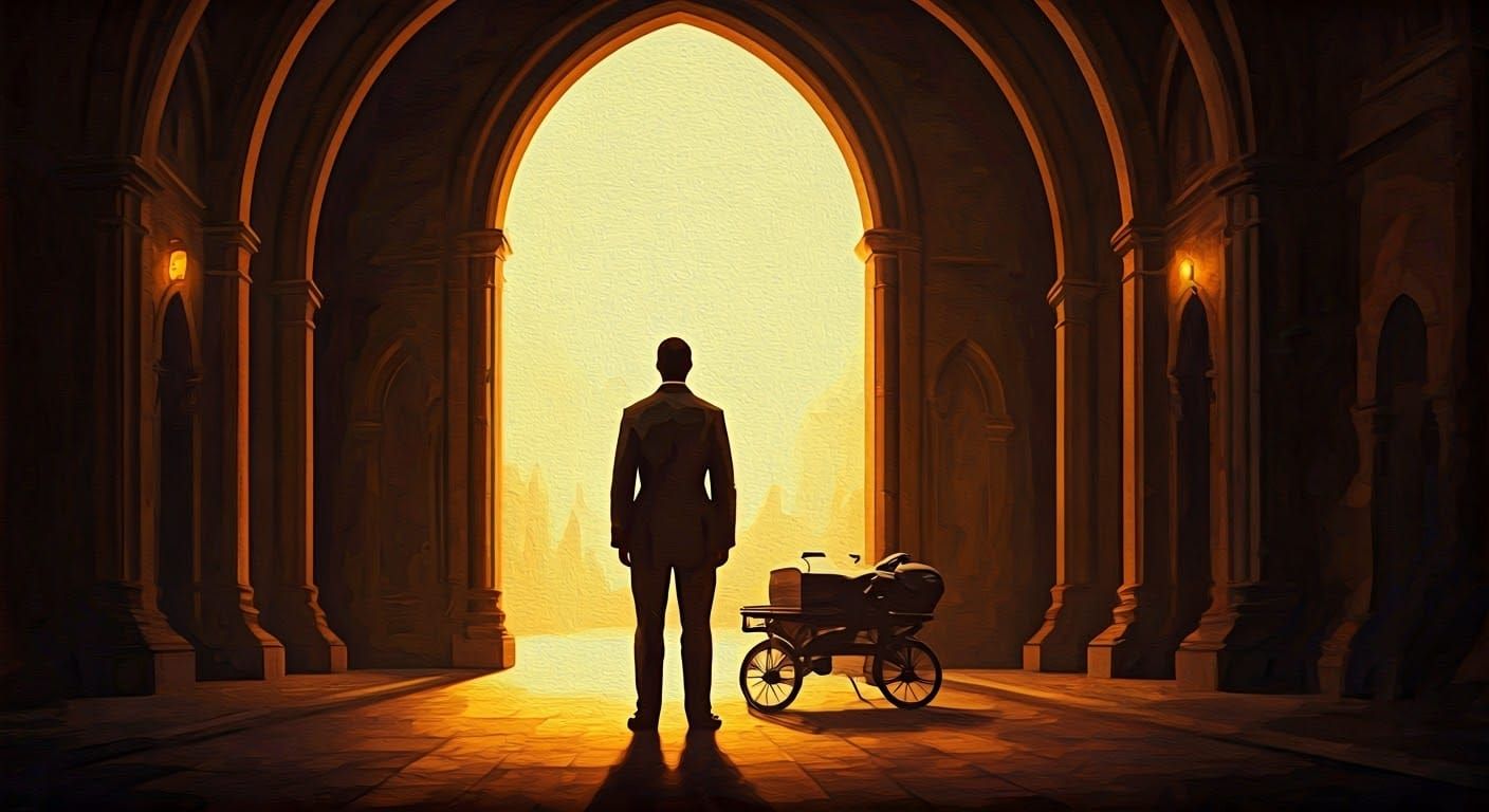 Impressionist Masterpiece in Gouache Style