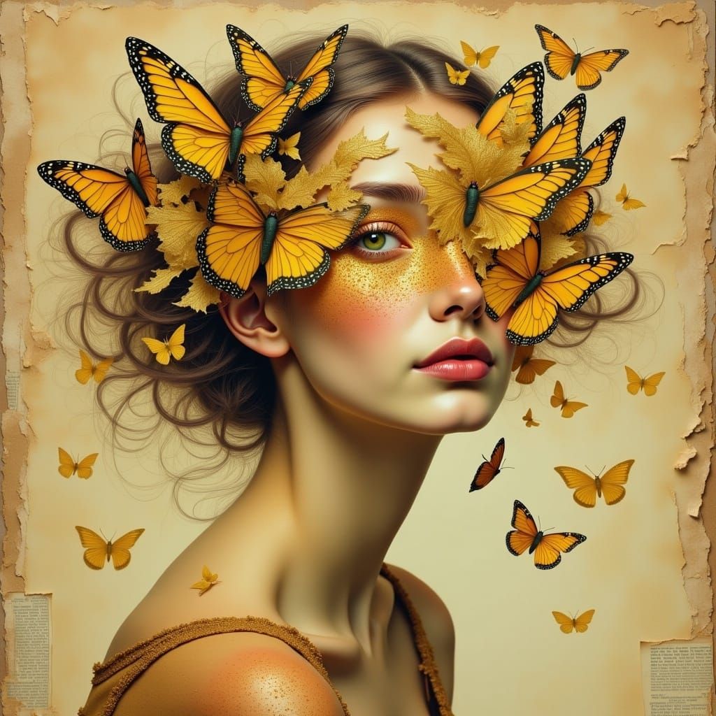 Head full of Butterflies