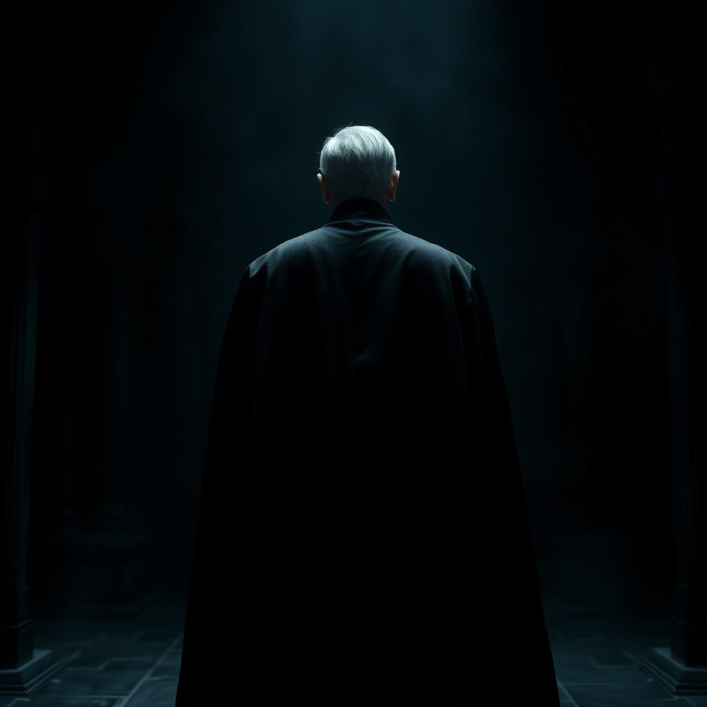 Ominous View of Voldemort in Dark Chamber
