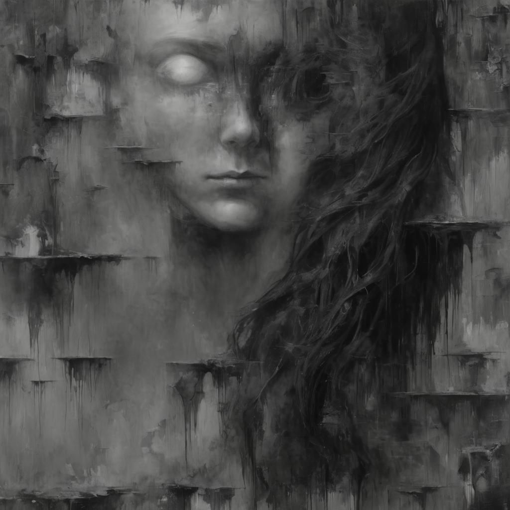 Appearing from Nothingness: An AI Generated Image