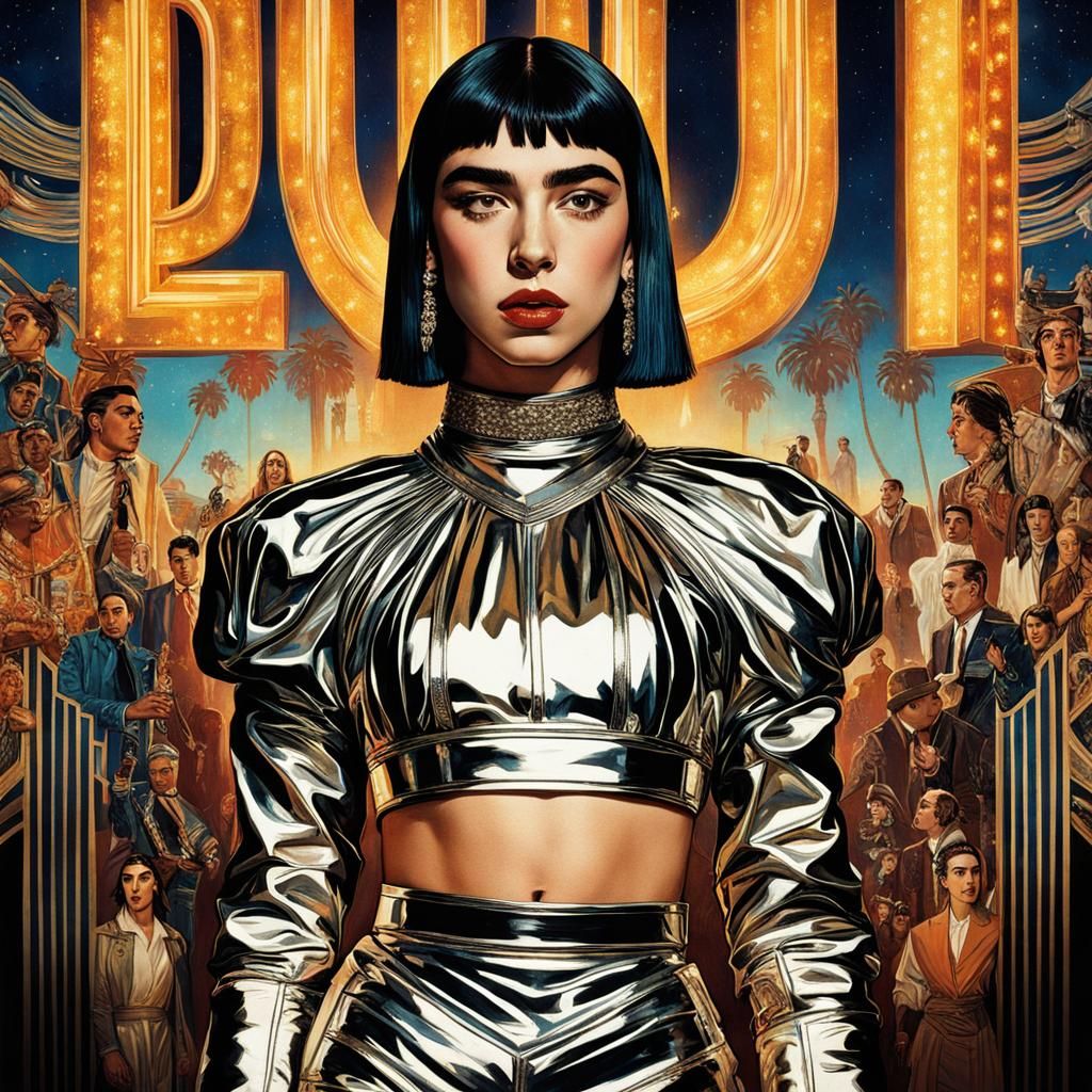 Dua Lipa WALL POSTER