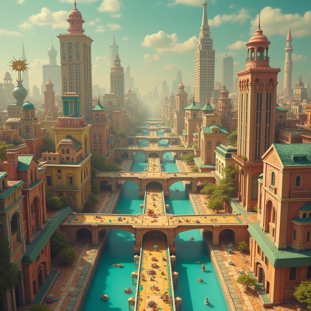 Board Game Metropolis: A Nostalgic Future