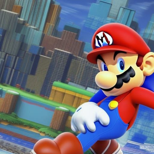 Mario and Sonic: Professional Photography Crossover