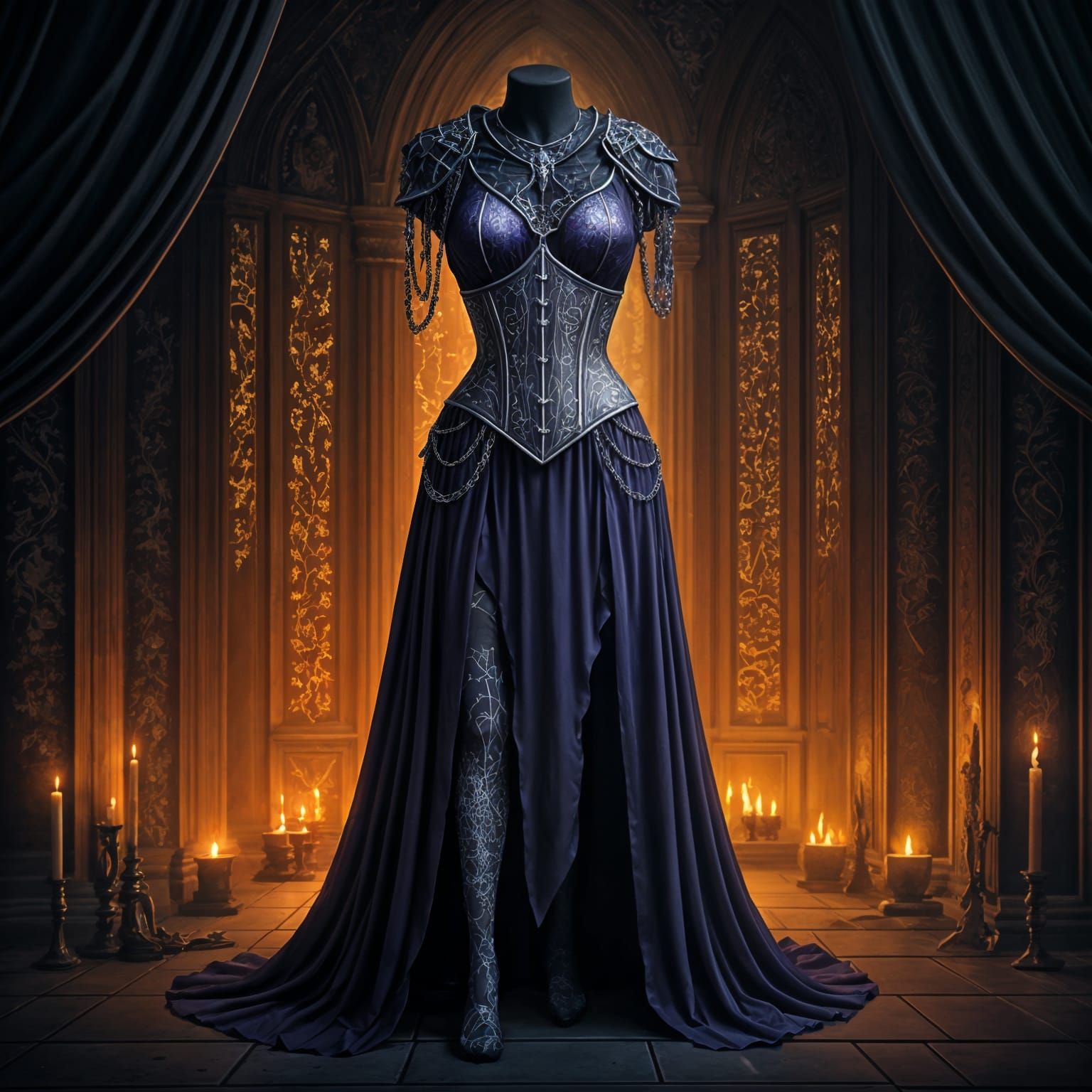 Ceremonial Priestess Dress for Lolth