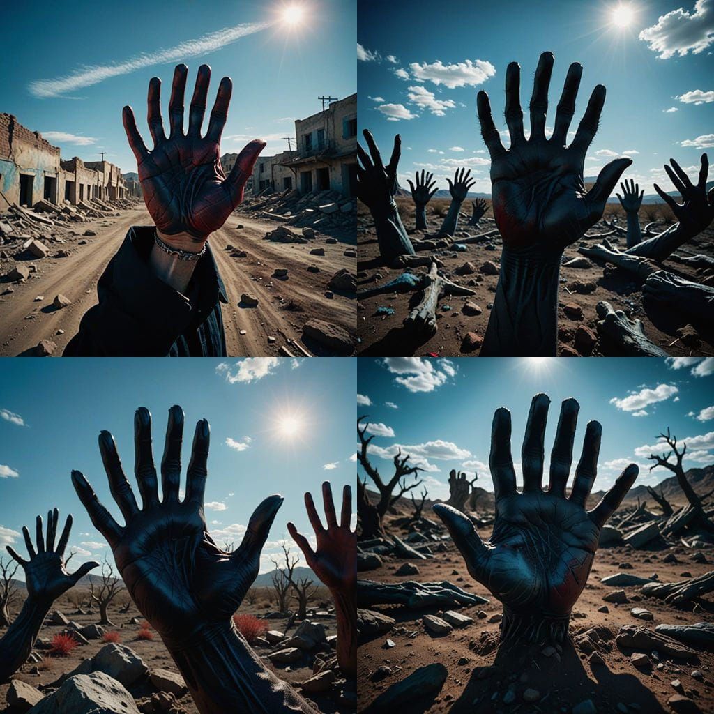 Epic Fantasy Scenes in Cinematic Film Style