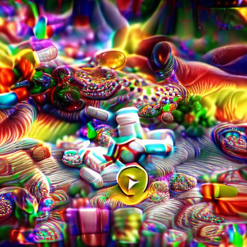 AI Generated Image of Drugs