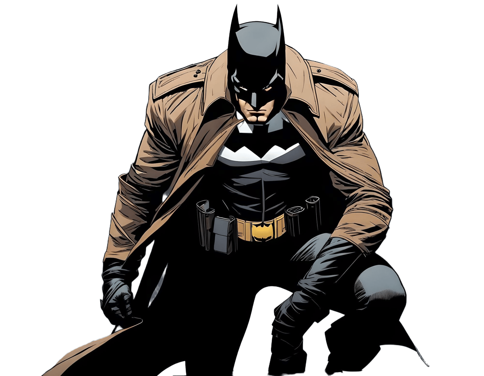 Hush in Gotham Alley: Hyperrealistic DC Comics Villain