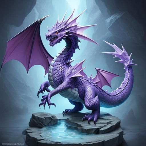 Majestic Crystal Dragon