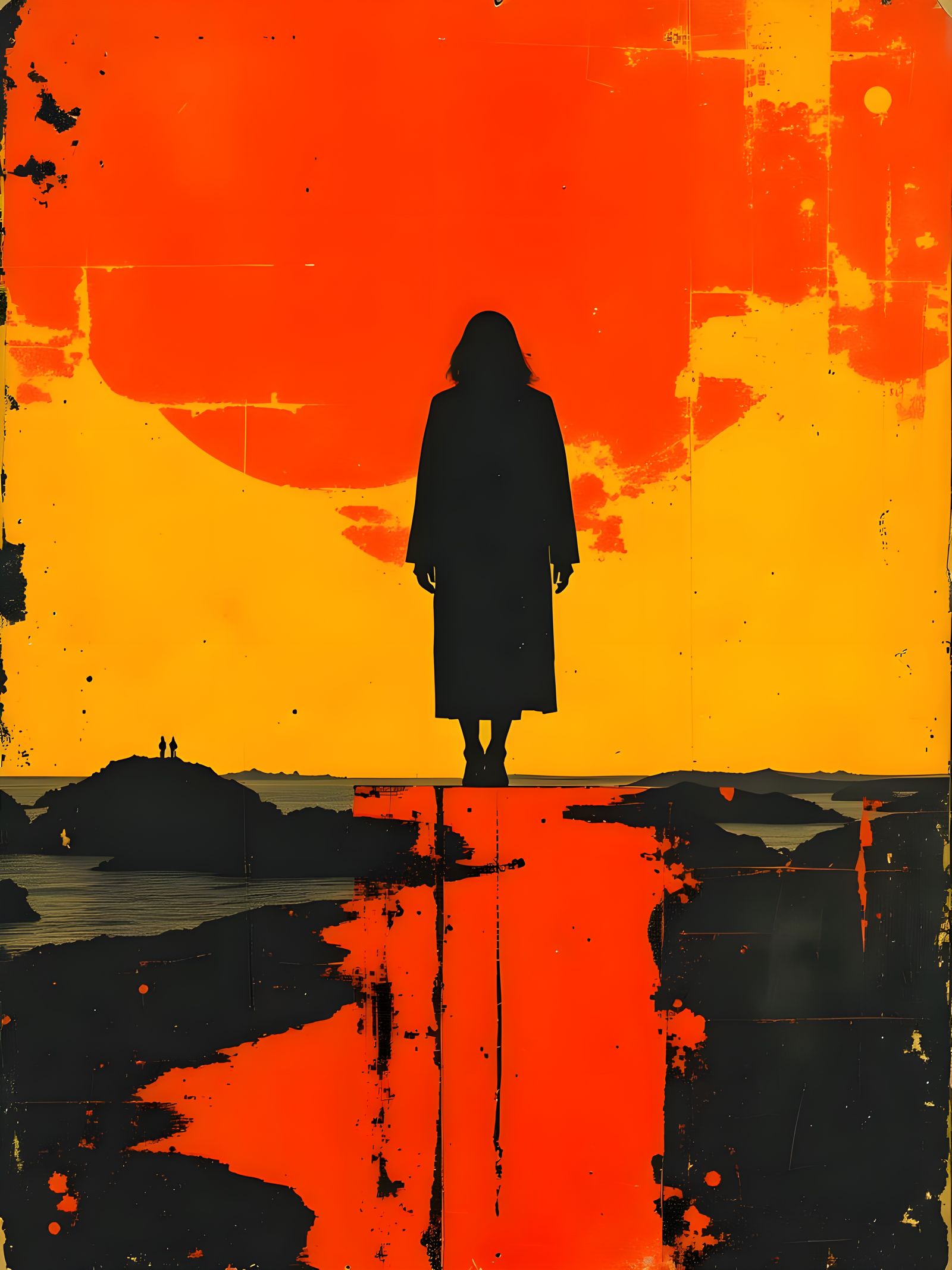 Walking Backwards into Vibrant Dawn