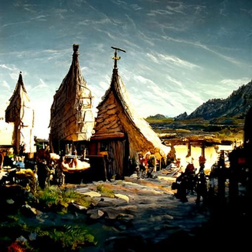 Viking village