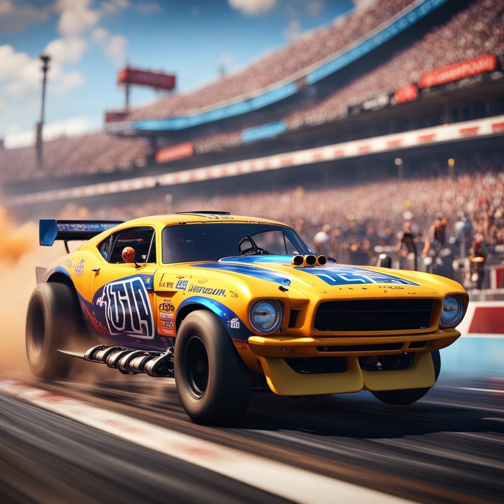 Drag Racing World in Unreal Engine 5