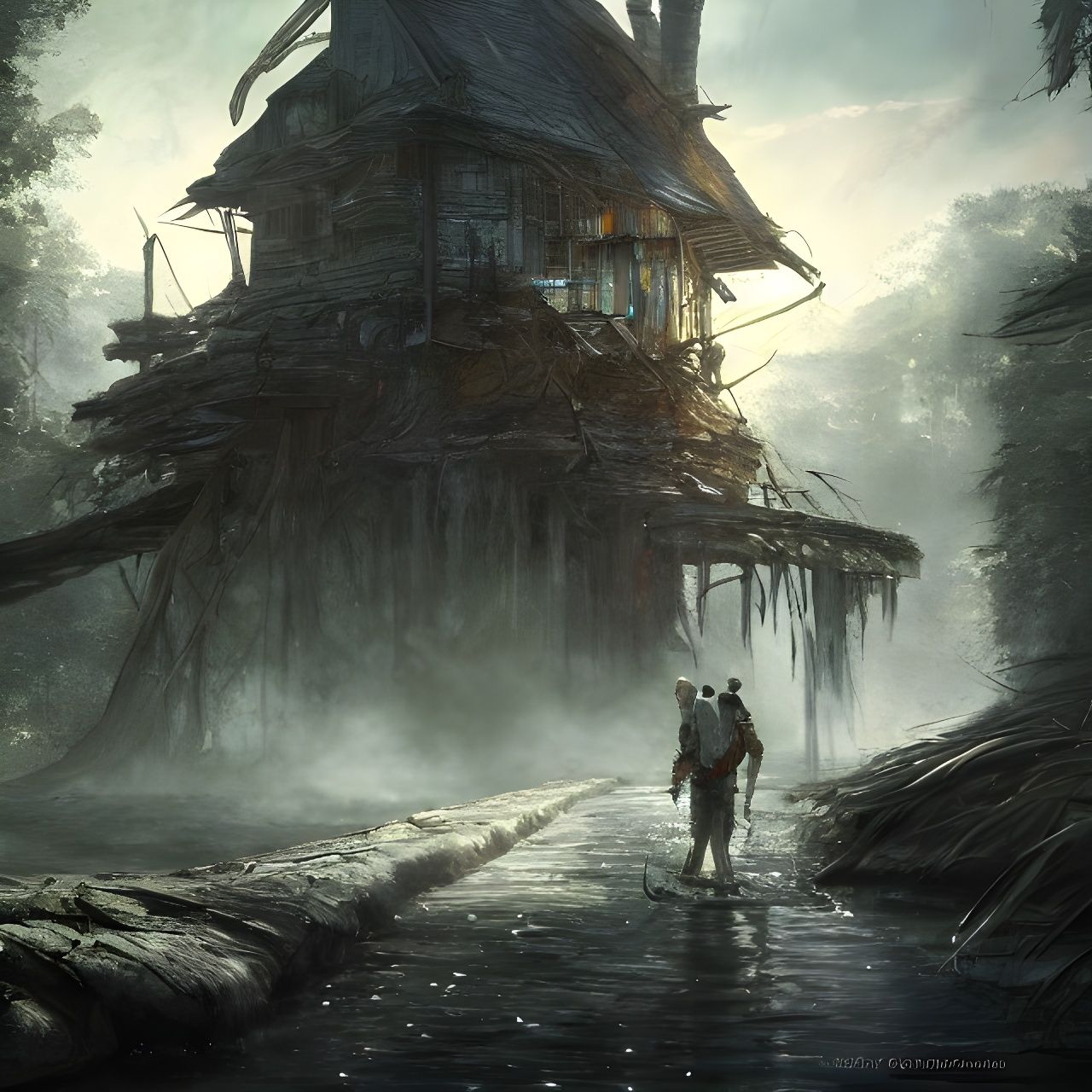 Patin Muncong in Hyperdetailed Photorealistic Style