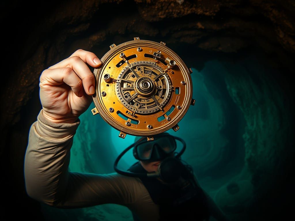 Archaeologist Discovers Ancient Antikythera Mechanism in Sun...