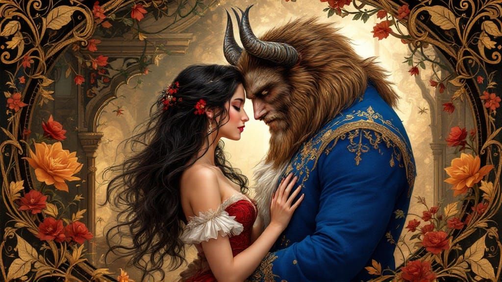 Beauty and the Beast: A Fantasy Art Romance