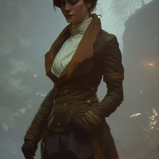 Kate Walker and Automatons: Art Nouveau Style