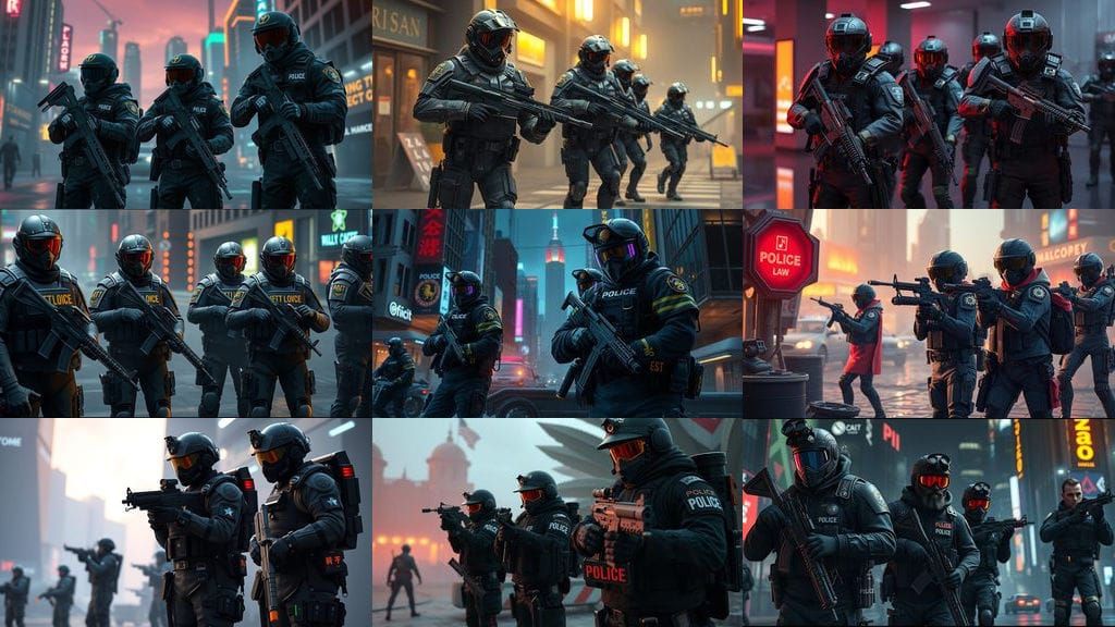 Law Enforcement Futurism in Vivid Detail