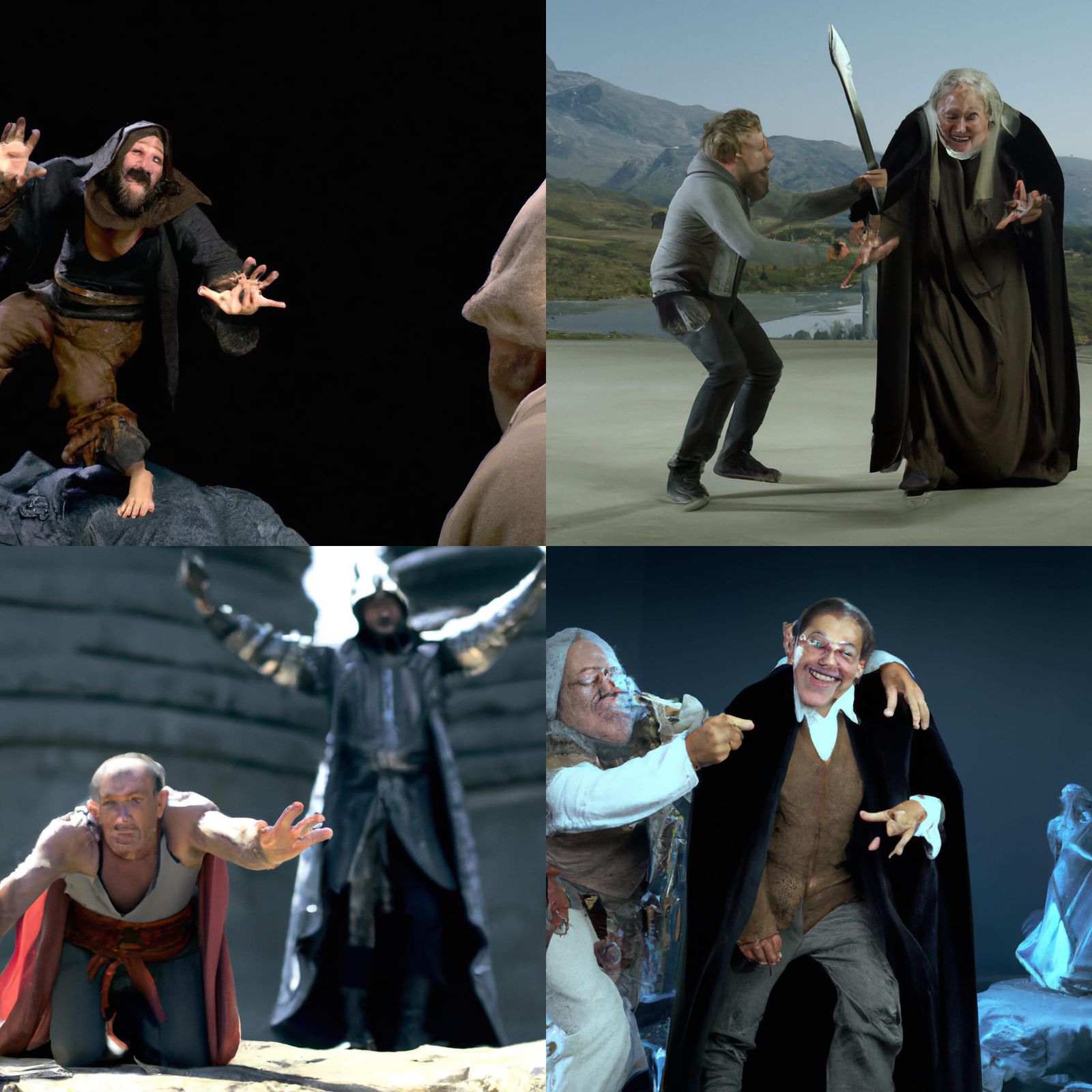 Delirious Dance Near President in Film Style