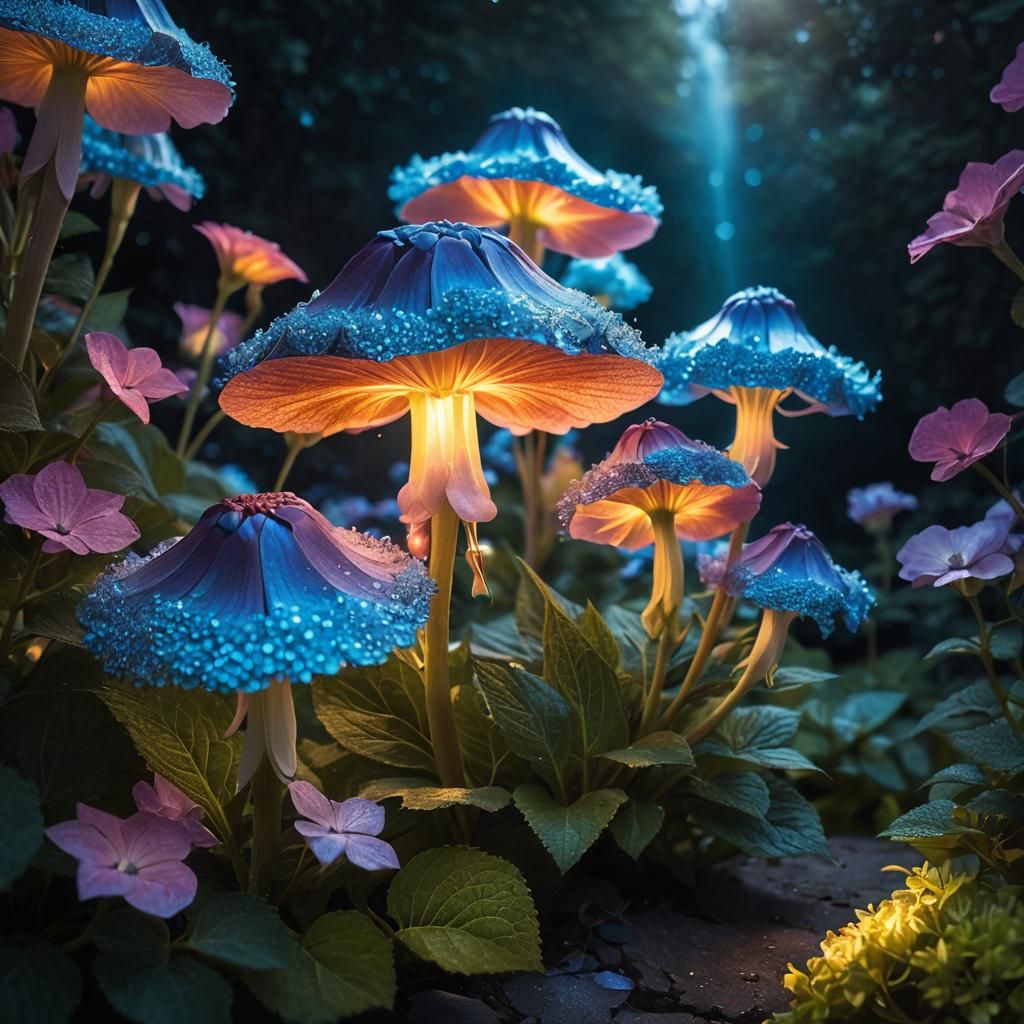 Electric Hydrangea Sparks