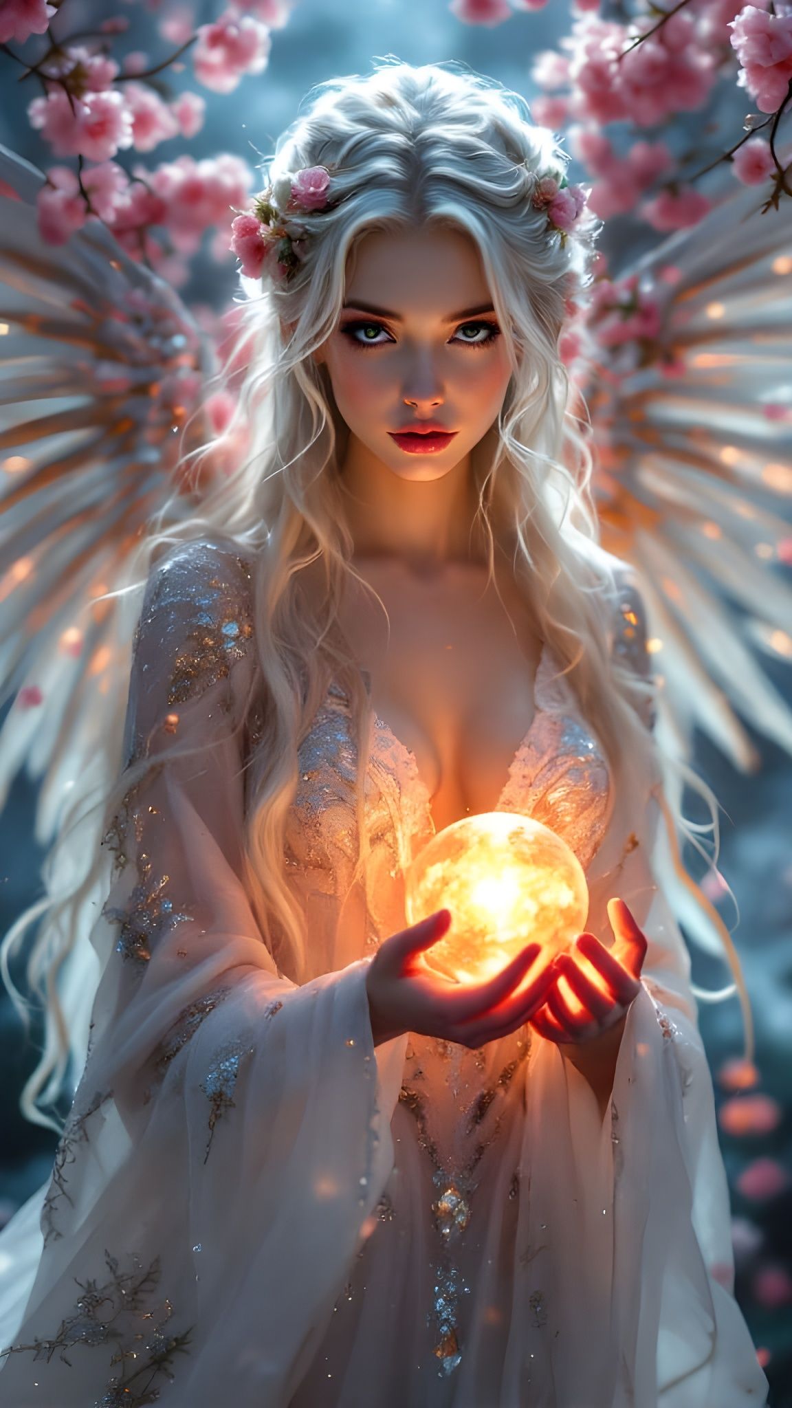 Enchanted Ethereal Beauty in Medieval Splendor